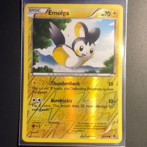 Pokémon EMOLGA 32/98 Reverse Holo Emerging Powers